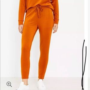 New Lou & Grey signature soft sweatpants in vibrant copper